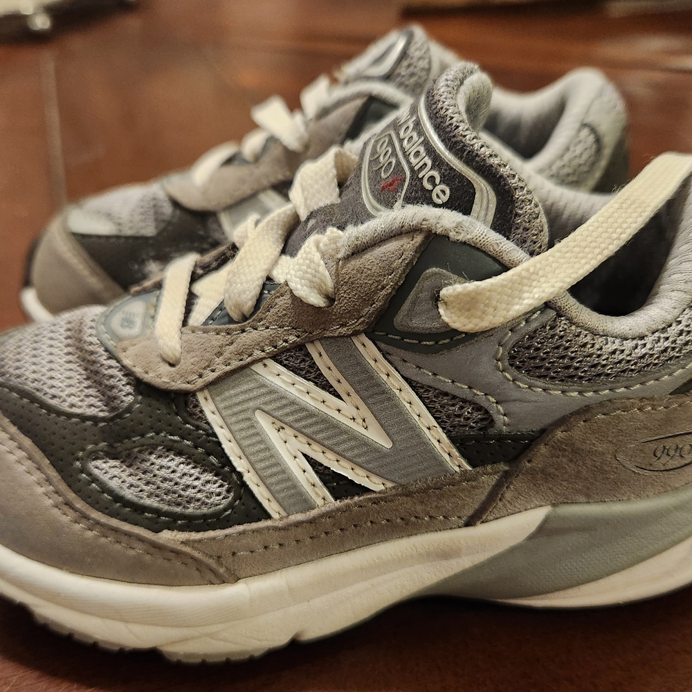 New Balance Kids' Grey Sneakers